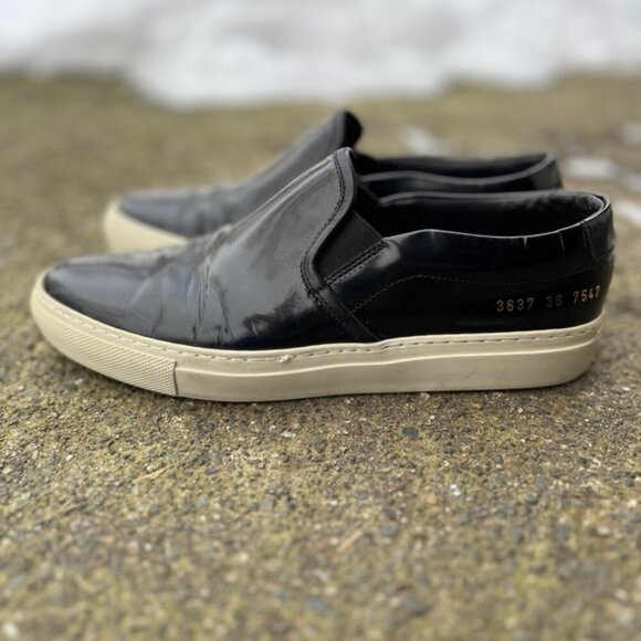 WOMAN BY COMMON PROJECTS SLIP ON RETRO SNEAKER SZ 36 - Picture 4 of 9